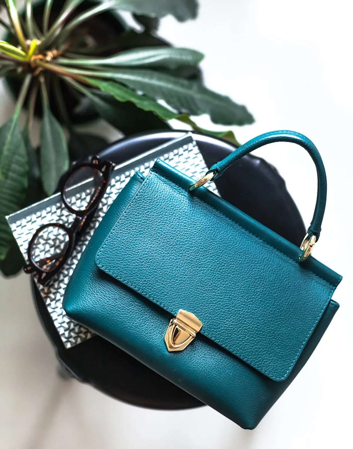 Midnight Clutch in Midnight Blue